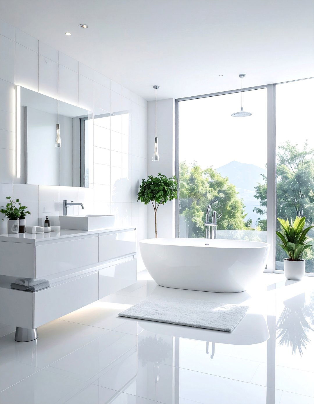 30 Refreshing Cool Tone Bathroom Ideas for a Spa-Like Feel