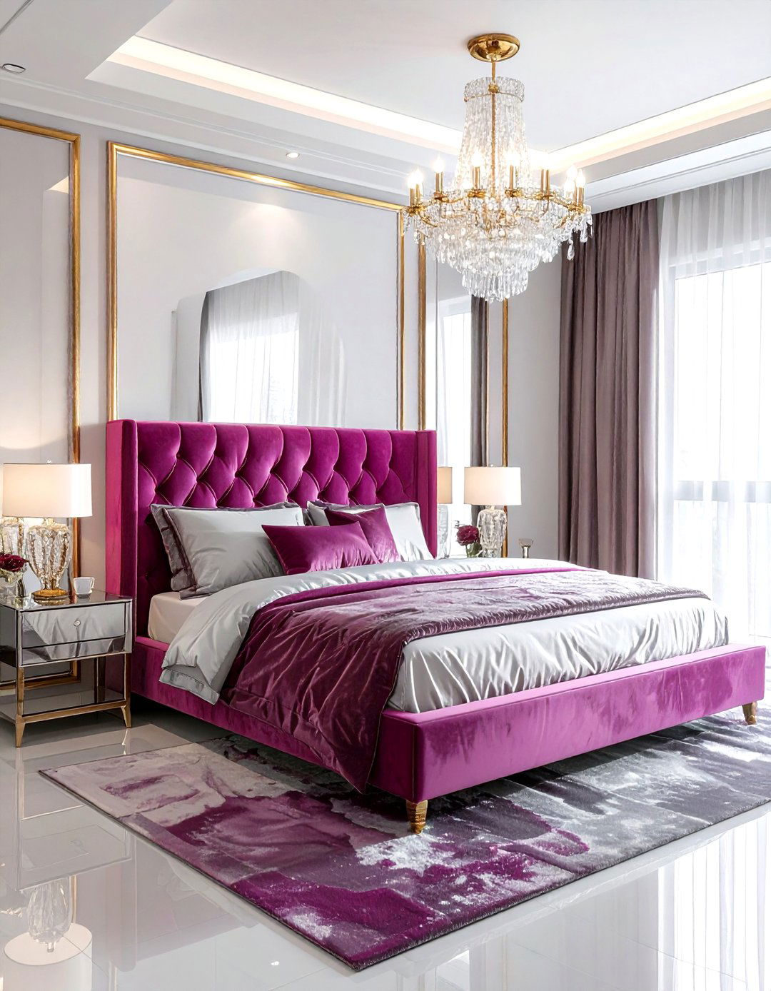 Glam Bedroom - 30 move in ready bedroom ideas