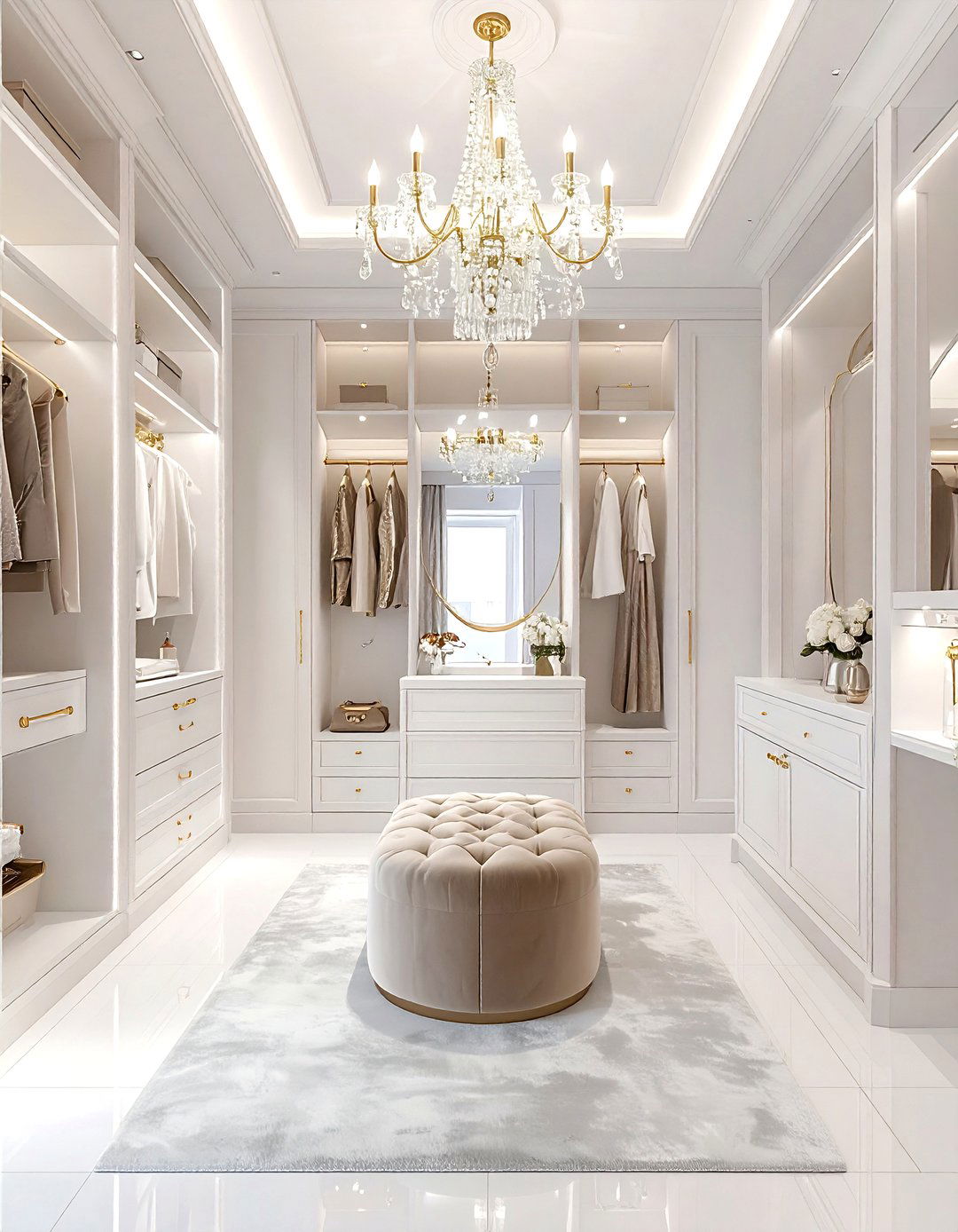 Glam Closet - 30 uncomplicated decor ideas