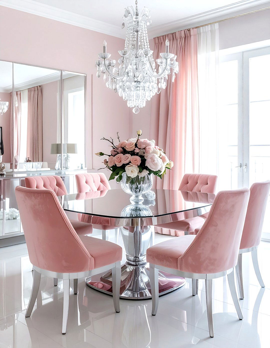 Glam Dining Room - 30 stunning dining room ideas