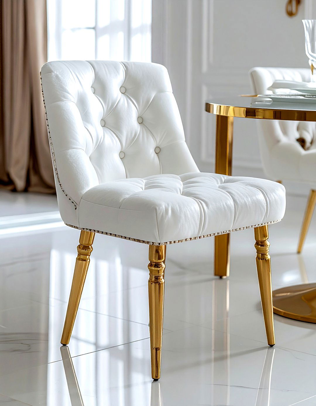 Glam Parsons Dining Chair - 30 parsons dining chair ideas