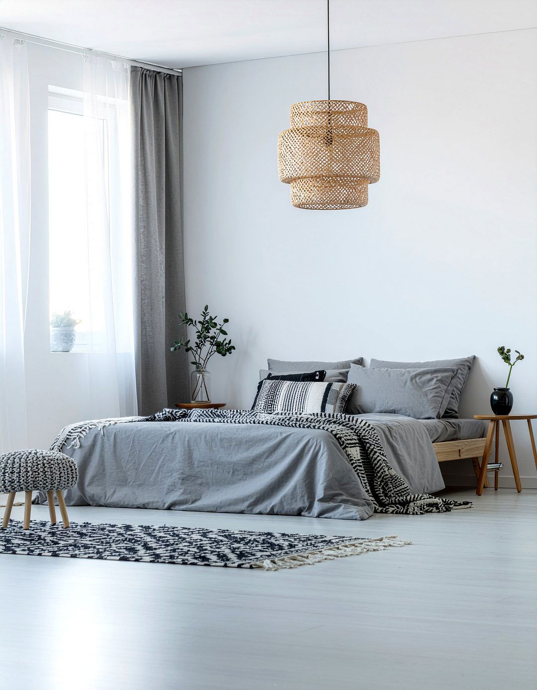 Glam To Minimalist Bedroom - 30 bedroom transition ideas