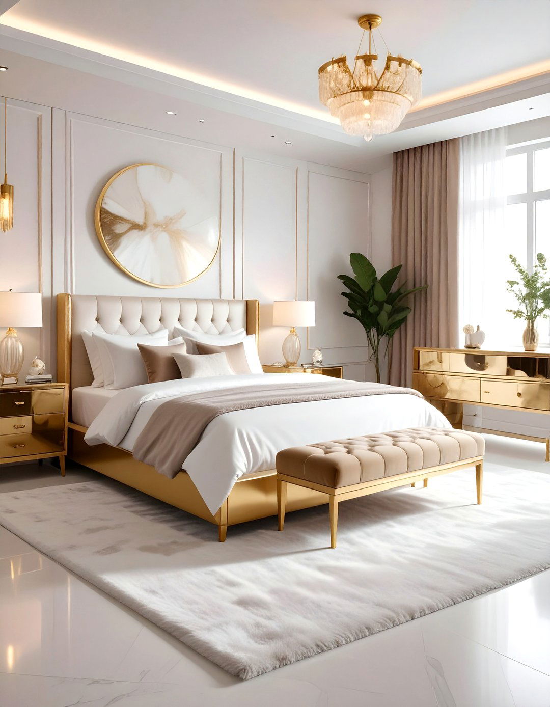 Glam bedroom furniture - 30 bedroom furniture settings