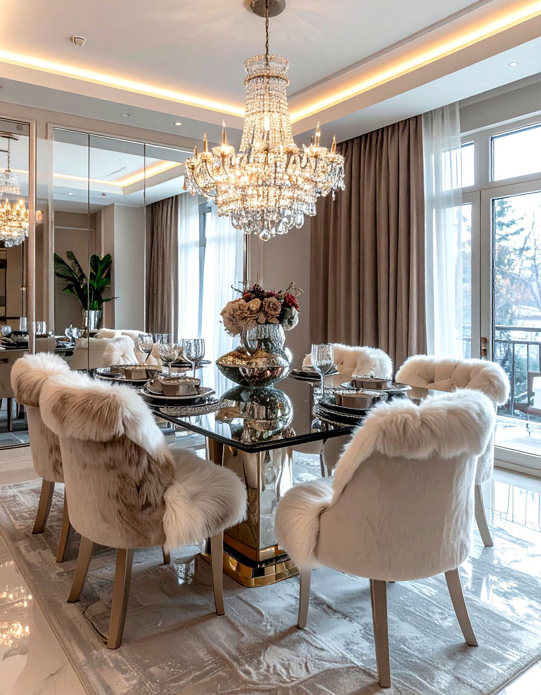 Glam dining room - 30 memorable dining room ideas