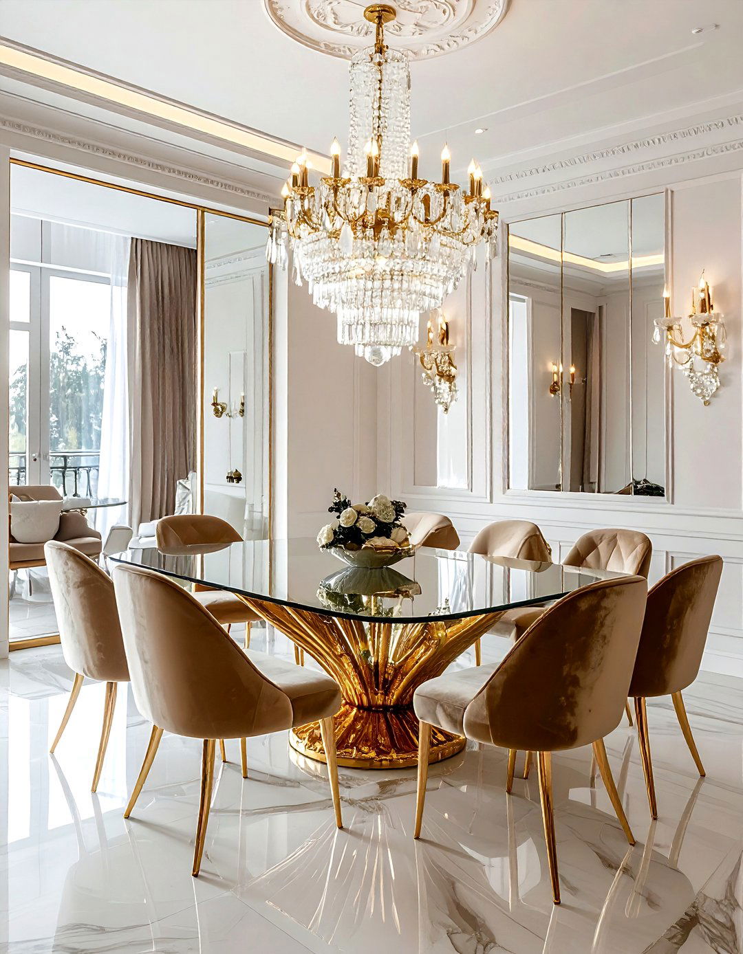 Glamorous Dining Room - 30 separate dining room ideas