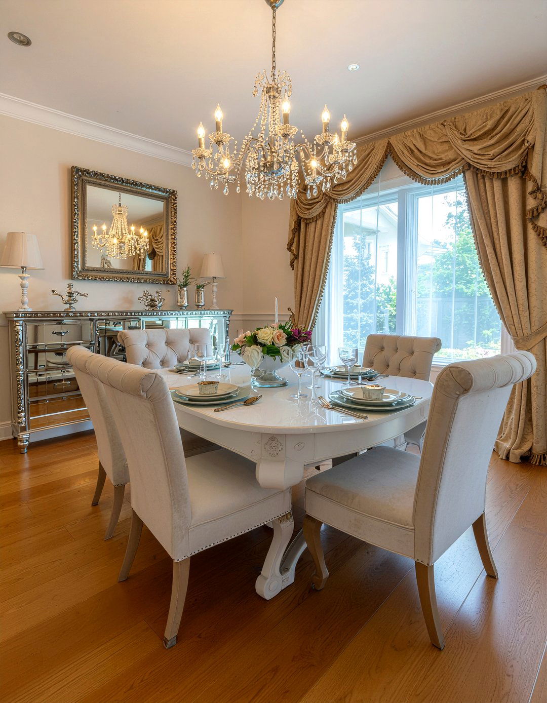 Glamorous Dining Room Decor - 30 night dining room ideas