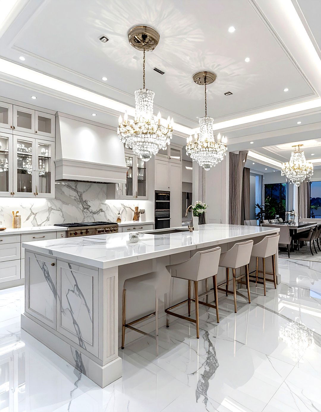 Glamorous Luxury Kitchen - 30 kitchen personality ideas