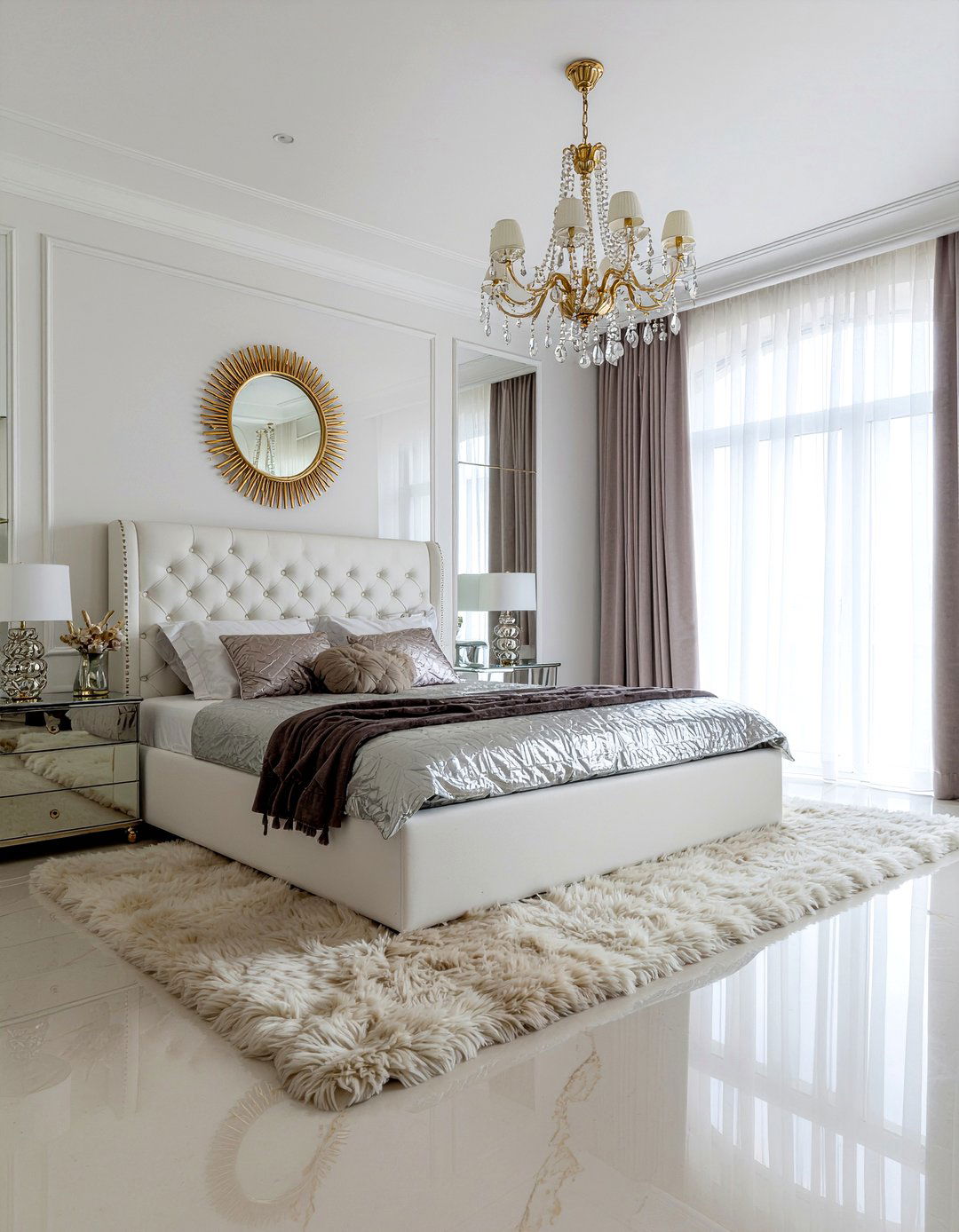 Glamorous bedroom decor - 30 interior designer bedroom ideas