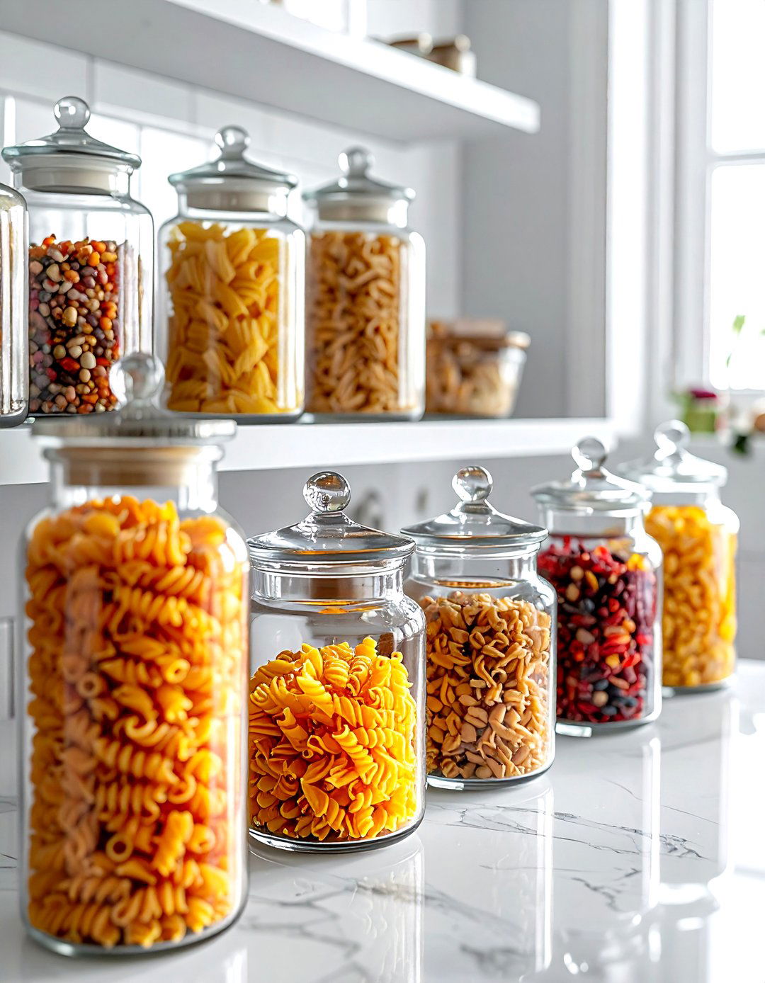 Glass Apothecary Jar - 30 glass decor ideas