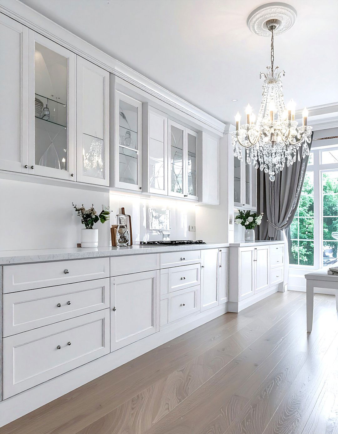 Glass Cabinet Knobs - 30 kitchen hardware ideas