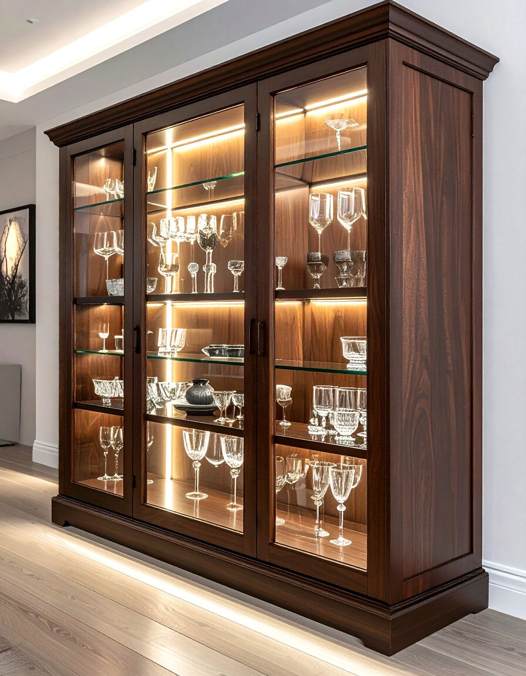 Glass China Cabinet - 30 dining room cabinet ideas