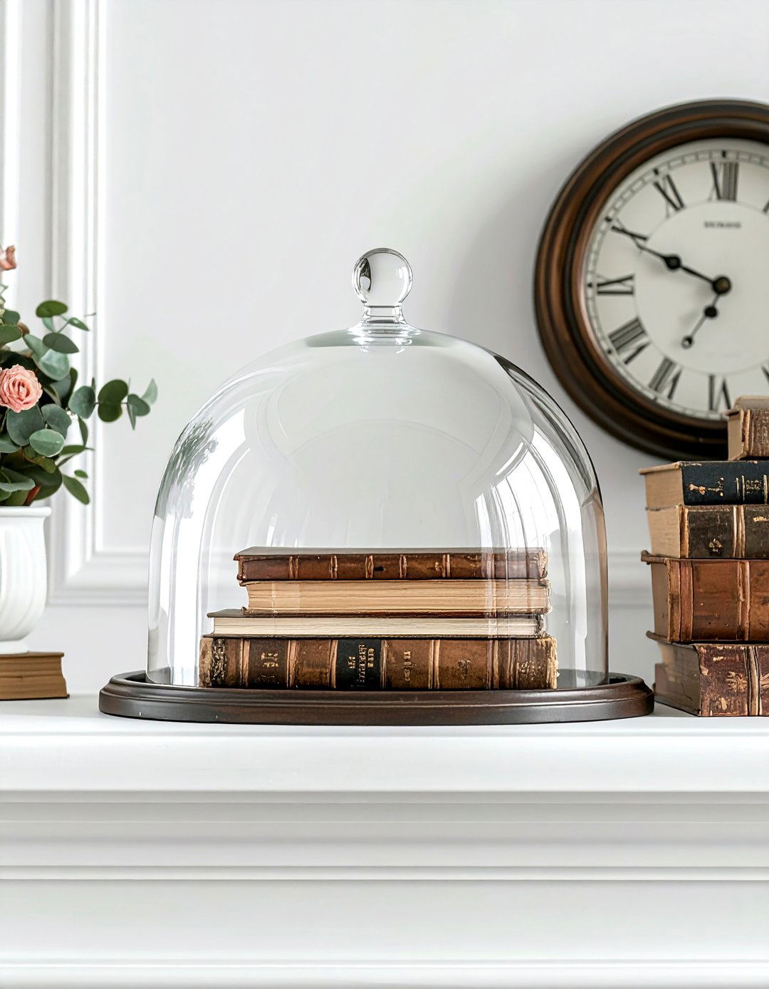 Glass Cloche - 30 glass decor ideas