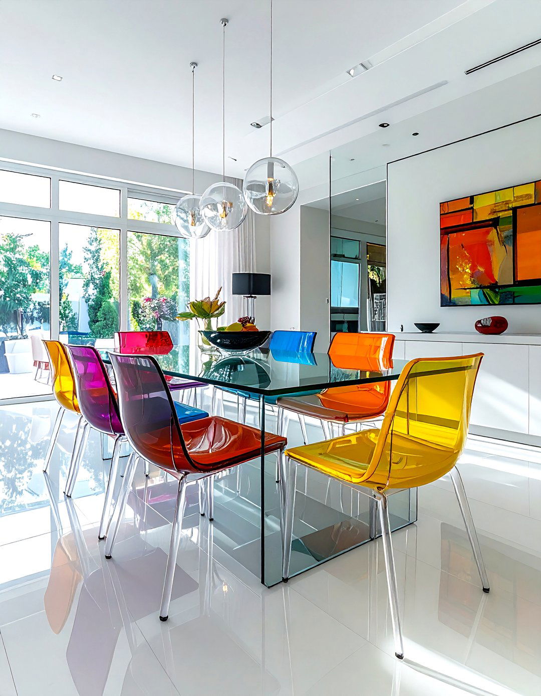 Glass Dining Room - 30 professional dining room ideas