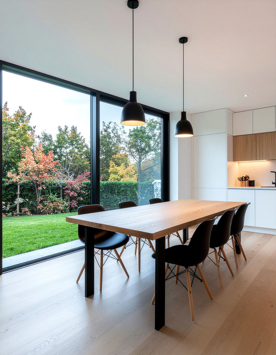 Glass Dining Room Partition - 30 current dining room ideas