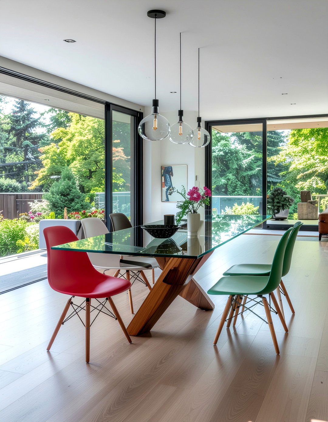 Glass Dining Room Table - 30 on-trend dining room ideas