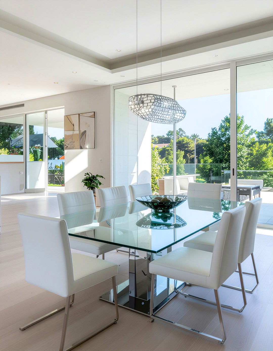 Glass Dining Table - 30 expert-recommended dining room ideas