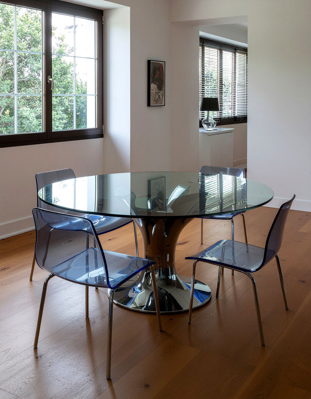 Glass Dining Table Set - 30 California dining room ideas