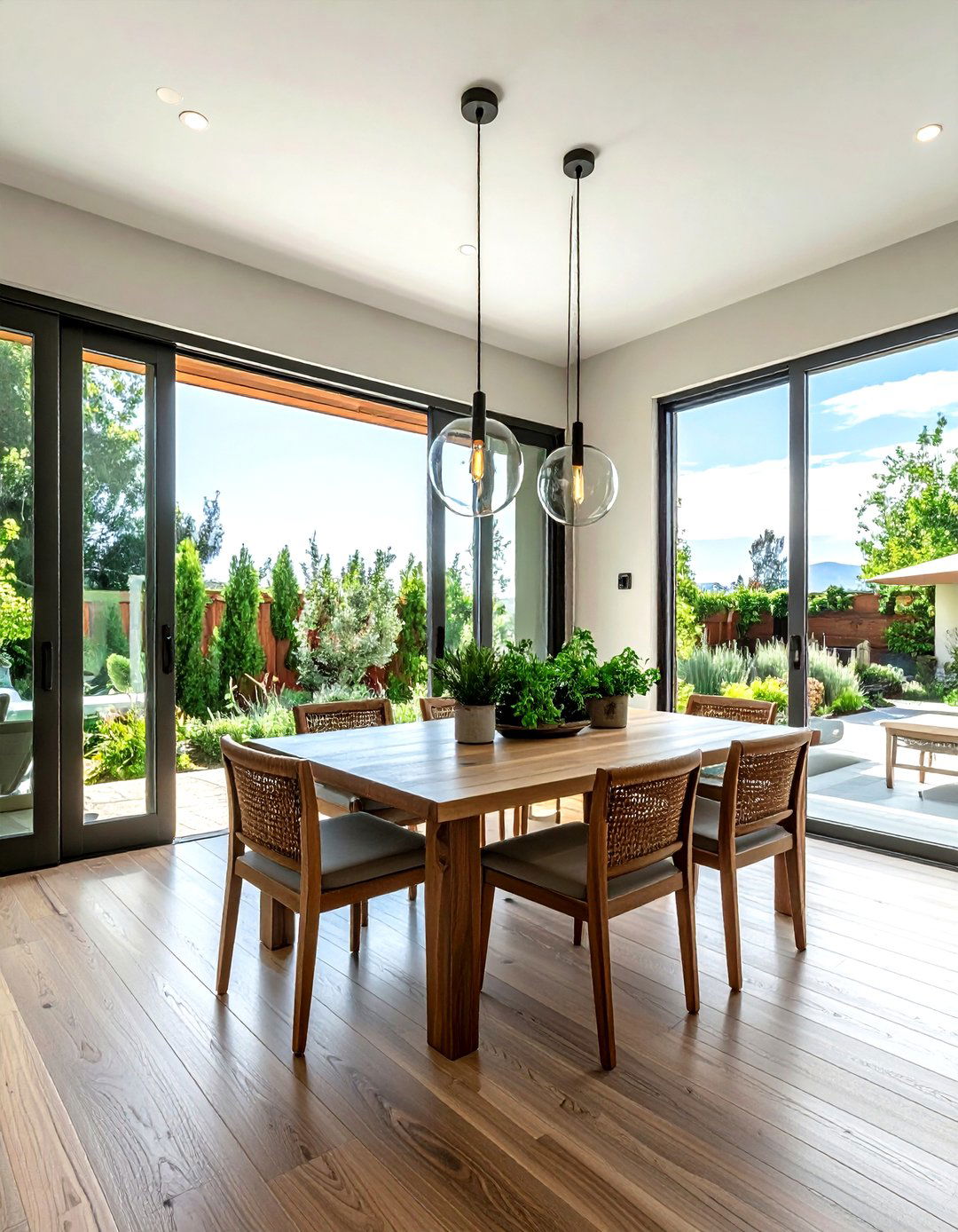 Glass Door Dining Room - 30 Napa Valley dining room ideas