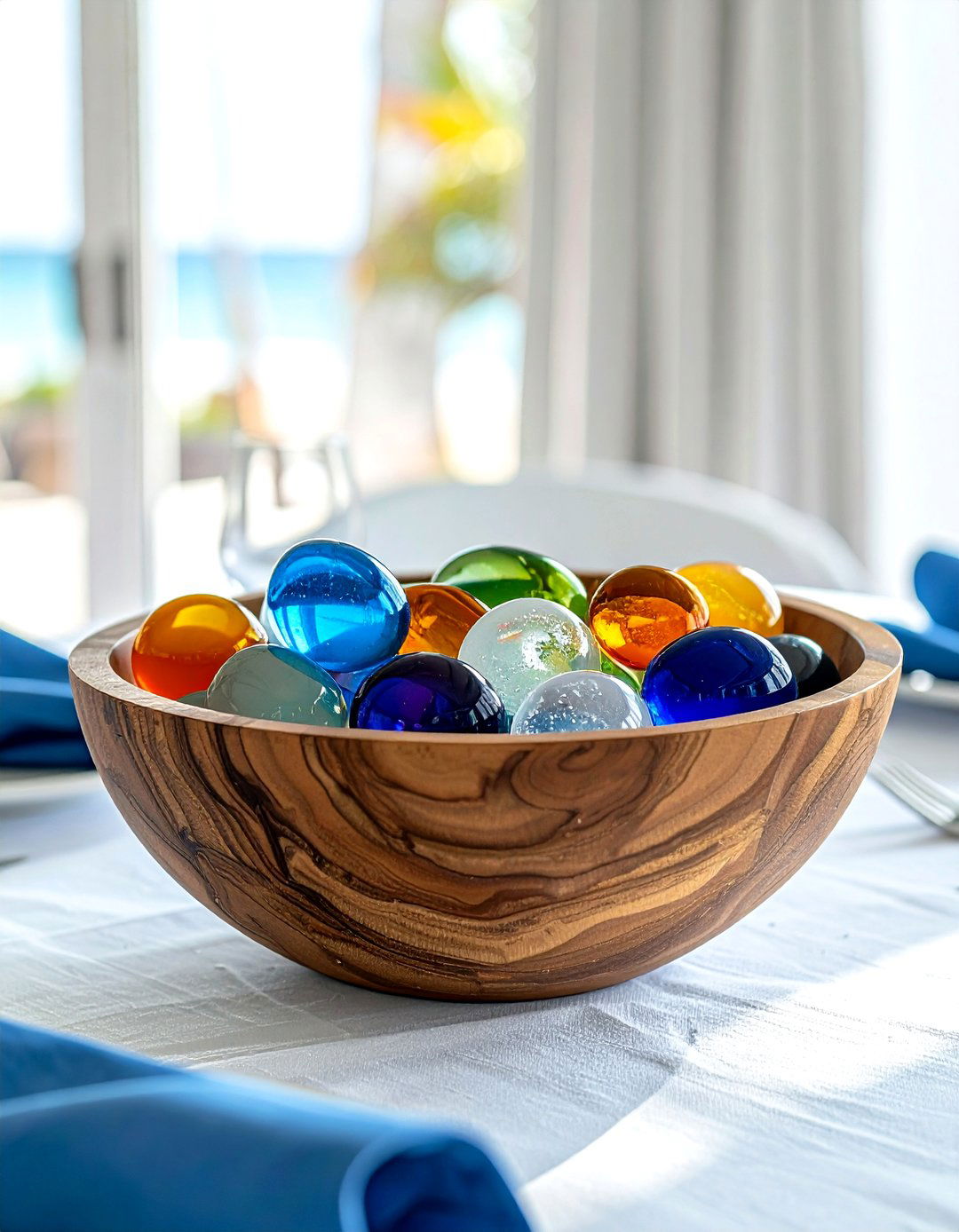 Glass Float Decor - 30 nautical decor ideas