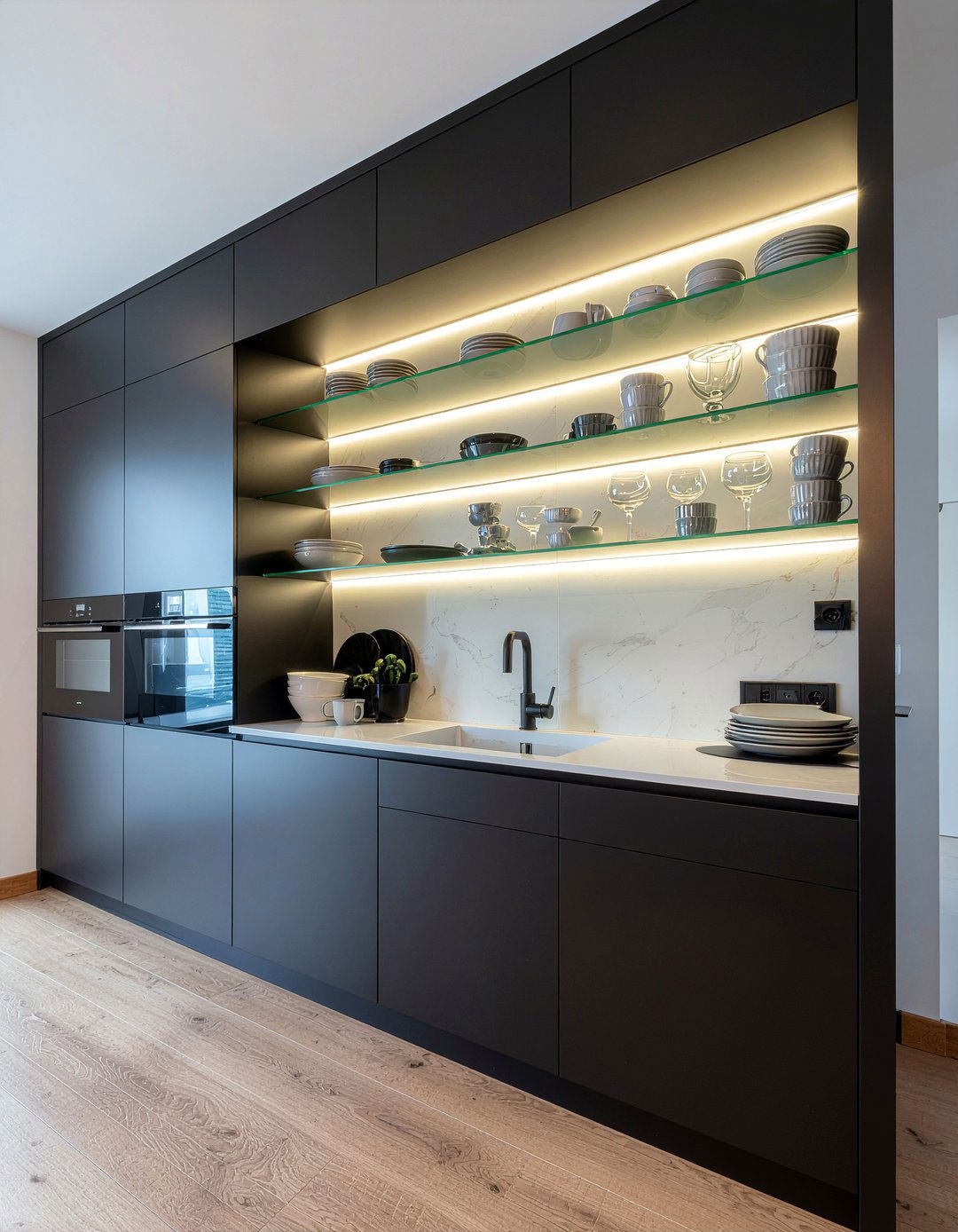 Glass Front Cabinet - 30 kitchen china cabinet ideas