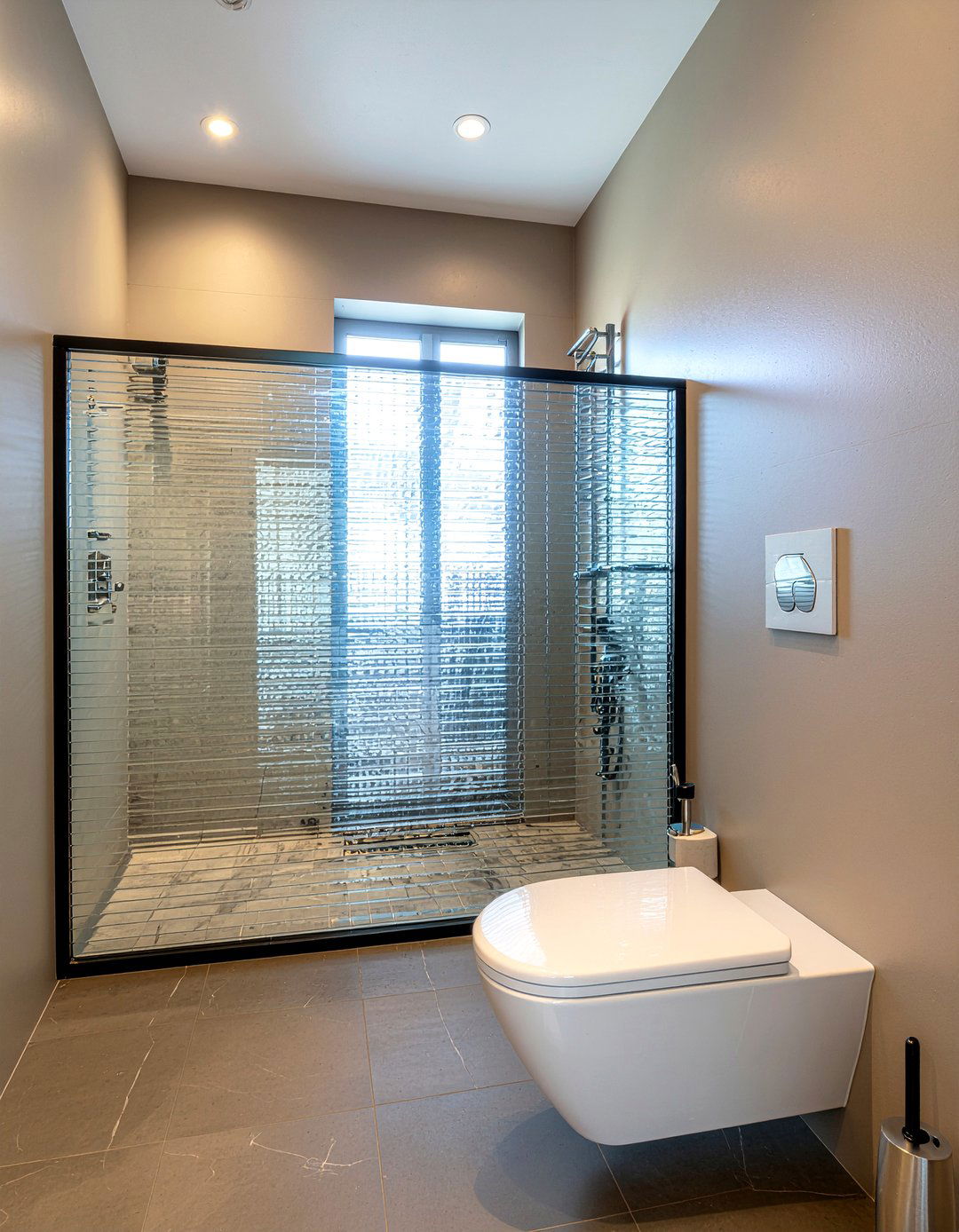 Glass Partition Toilet - 30 bathroom toilet ideas