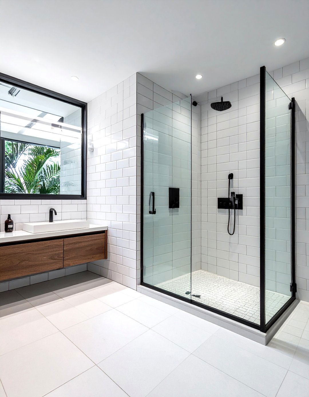 Glass Partition - 30 bathroom wow factor ideas