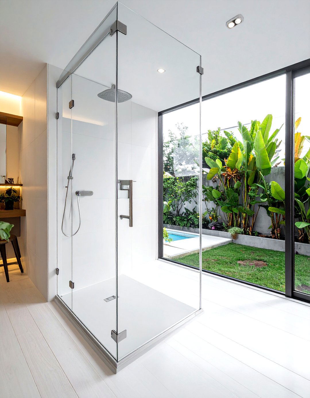 Glass Shower Door - 30 trending bathroom ideas