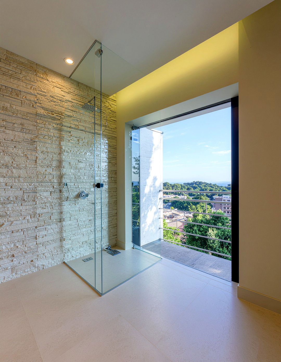 Glass Shower Enclosure - 30 bathroom timeless element ideas