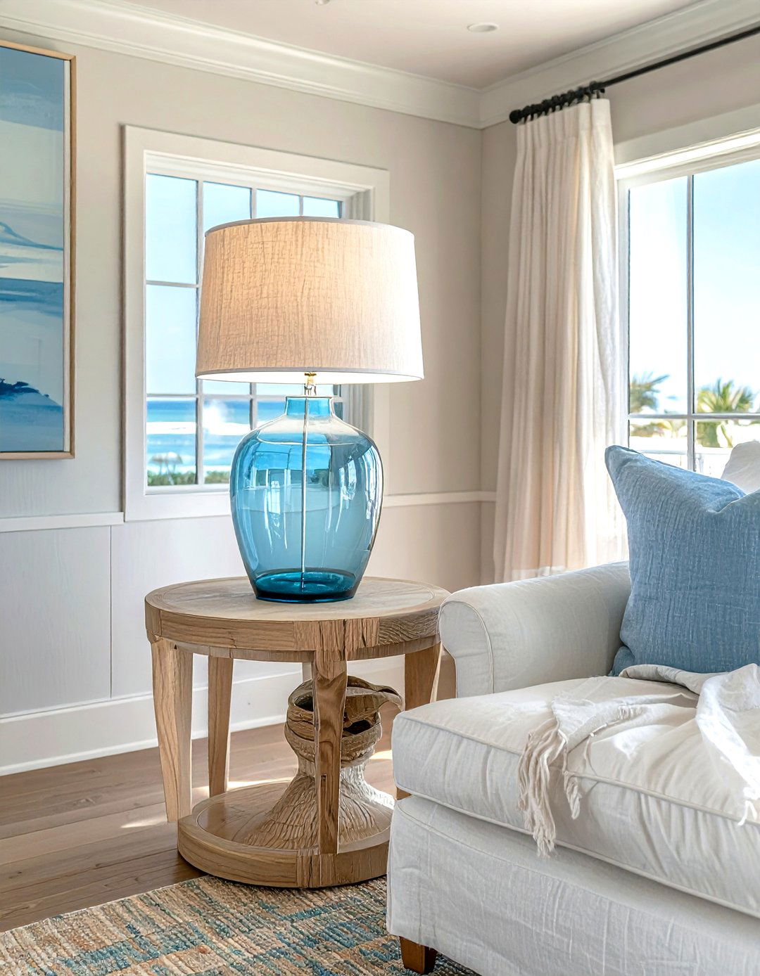 Glass Table Lamp - 30 living room table lamps