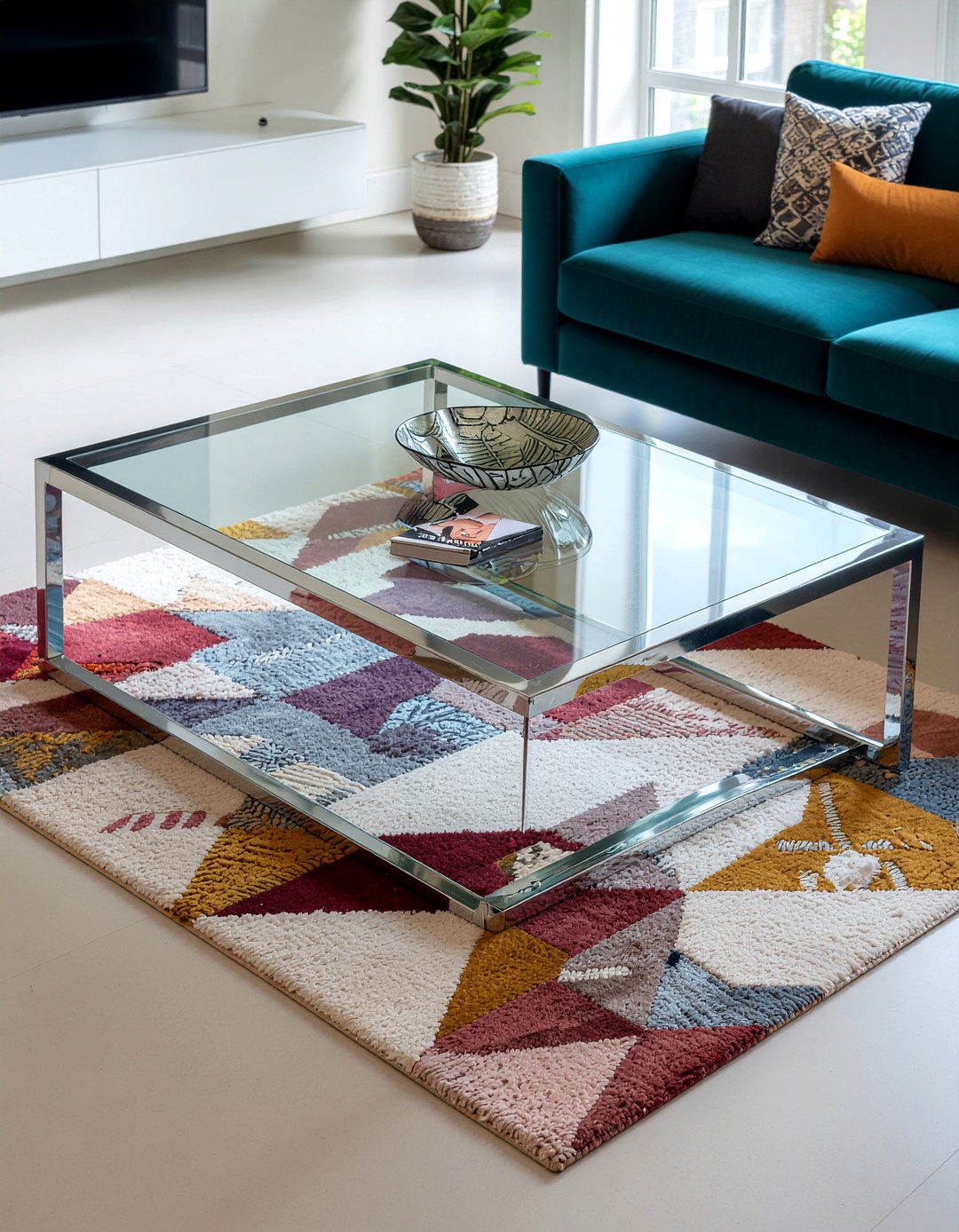 Glass Top Coffee Table - 30 living room coffee tables