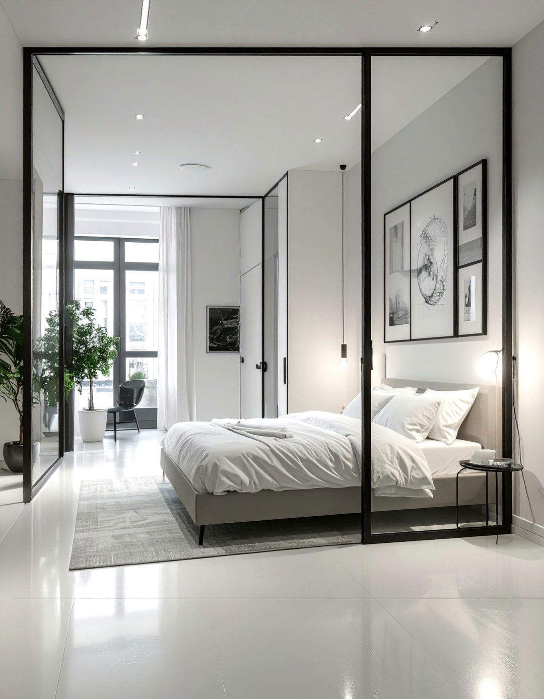 Glass Wall Loft Bedroom - 30 loft bedroom ideas
