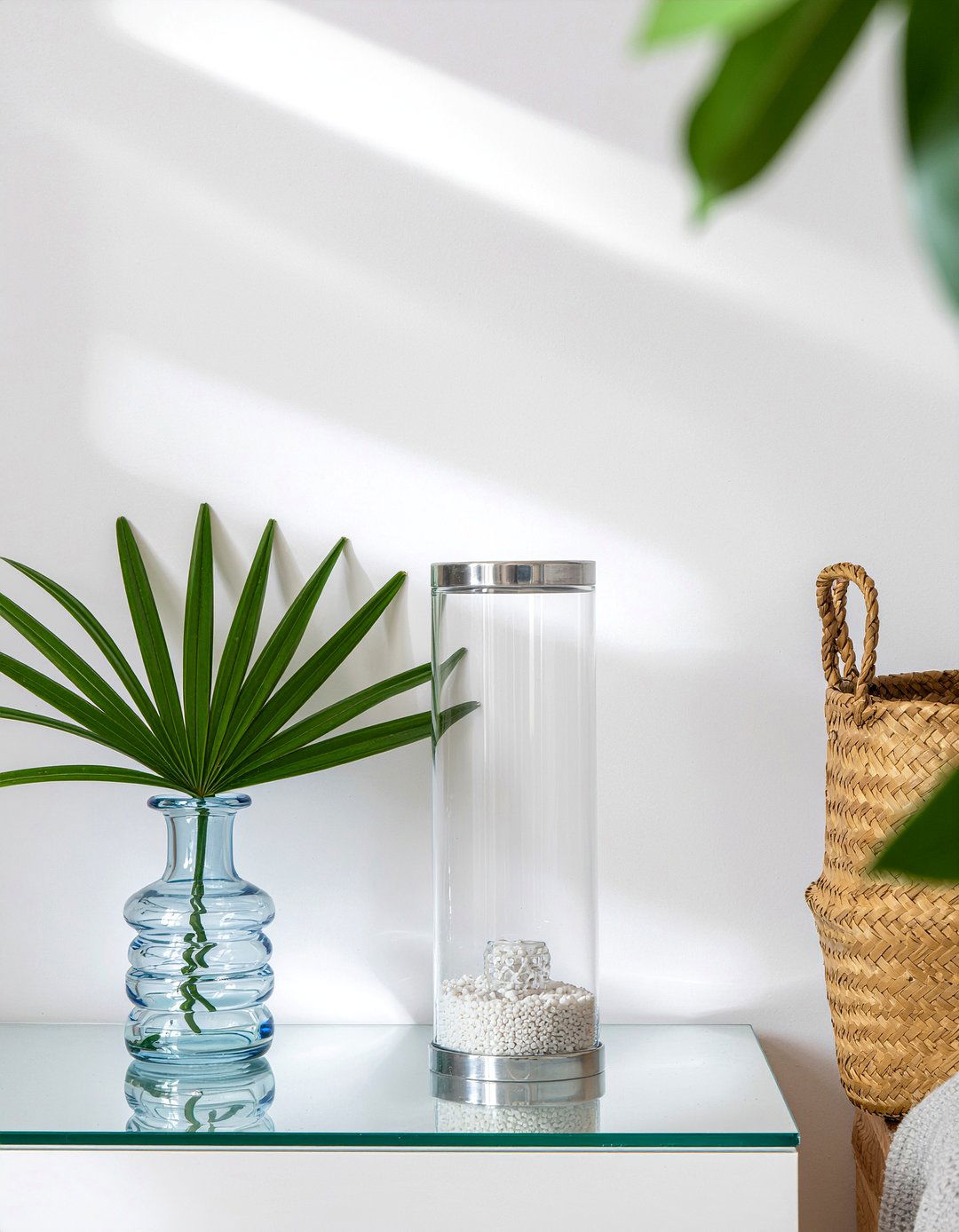 Glass cylinder lantern - 30 bedroom candle lanterns