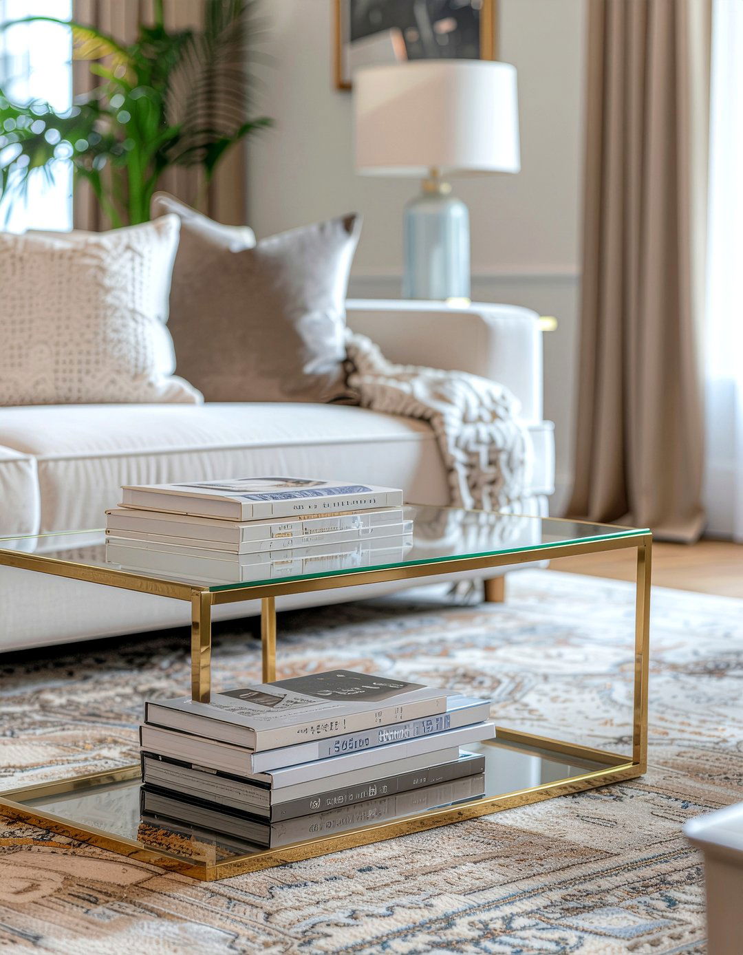 Glass storage coffee table - 30 living room storage coffee tables