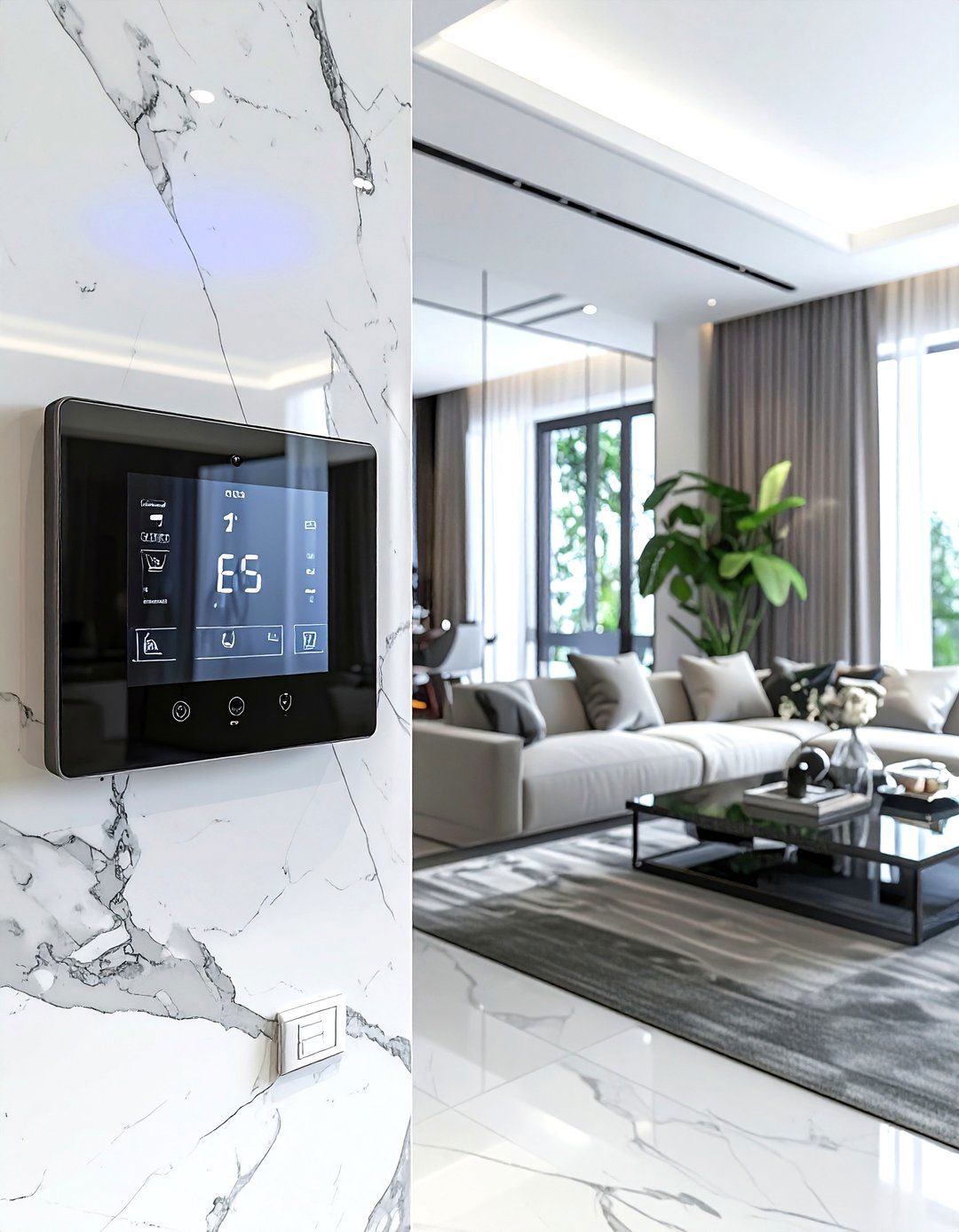 Glass thermostat - 30 living room thermostats