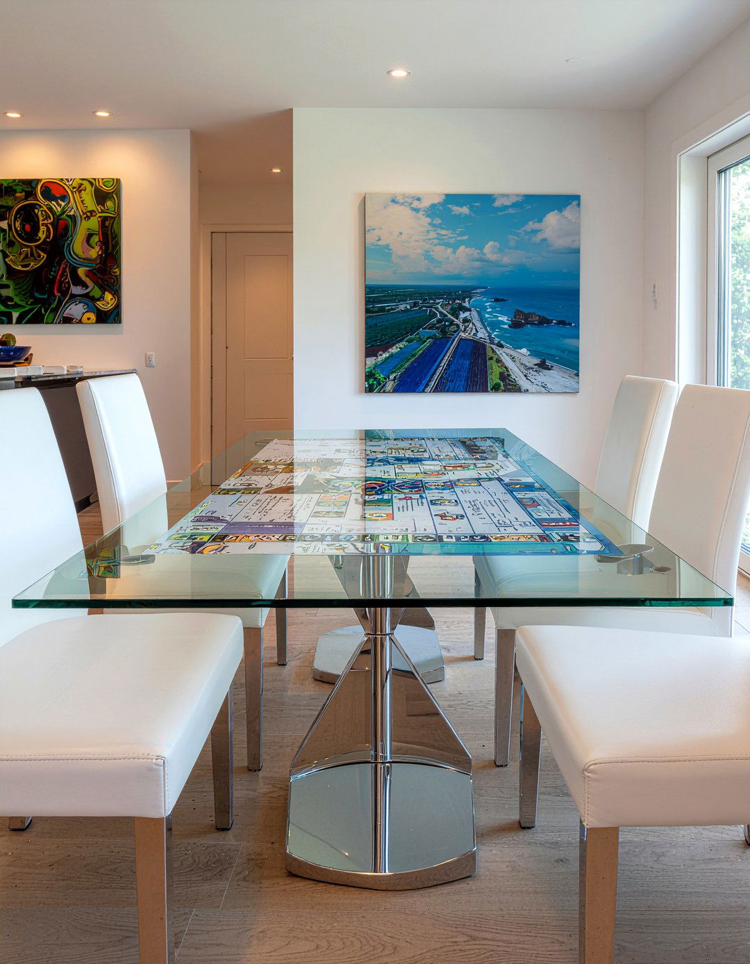 Glass top gaming table - 30 dining room game room combo ideas