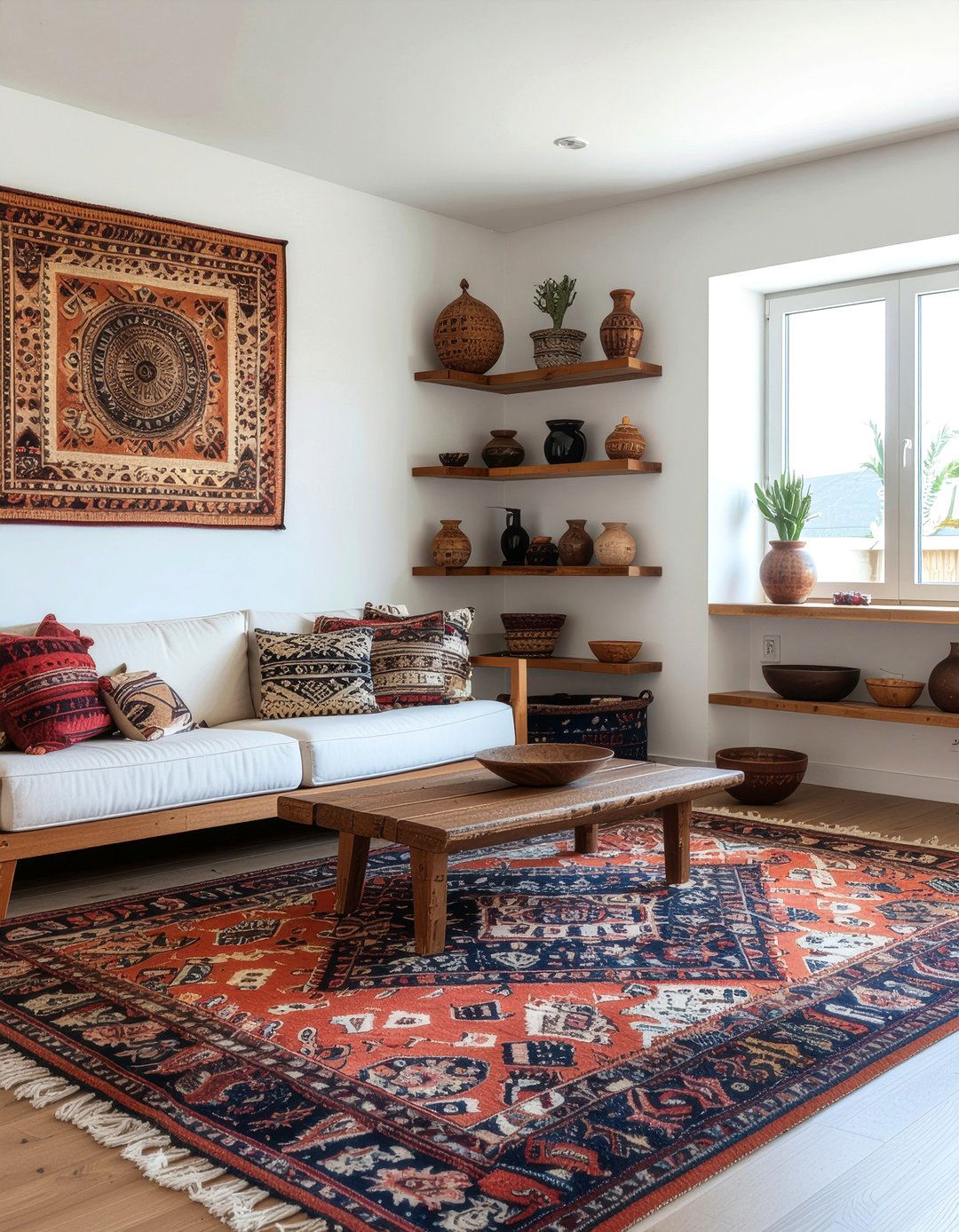 Global inspired living room - 30 eclectic living room ideas