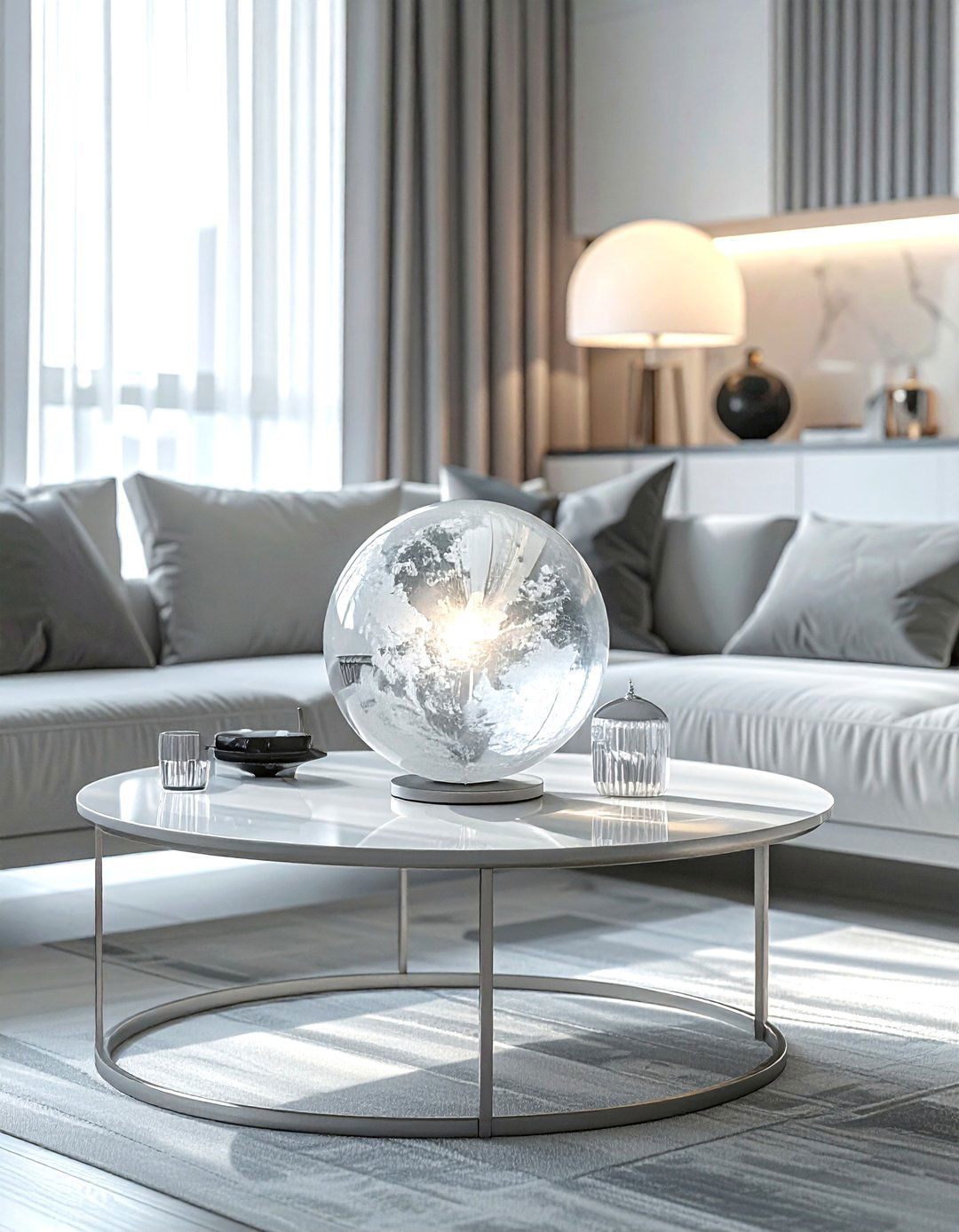 Globe Table Lamp - 30 living room table lamps