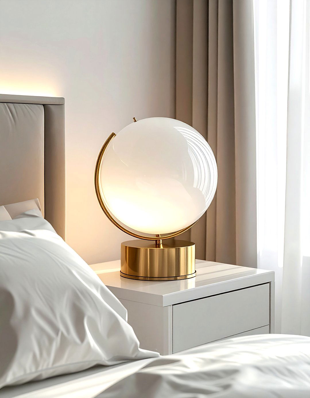 Globe Table Lamp - 30 table lamp ideas