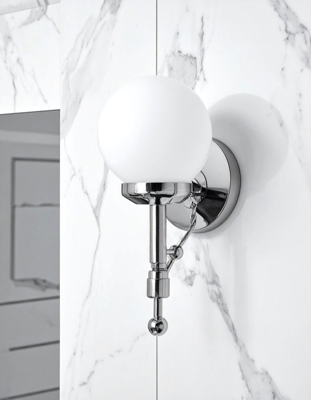 Globe wall sconce - 30 wall light ideas