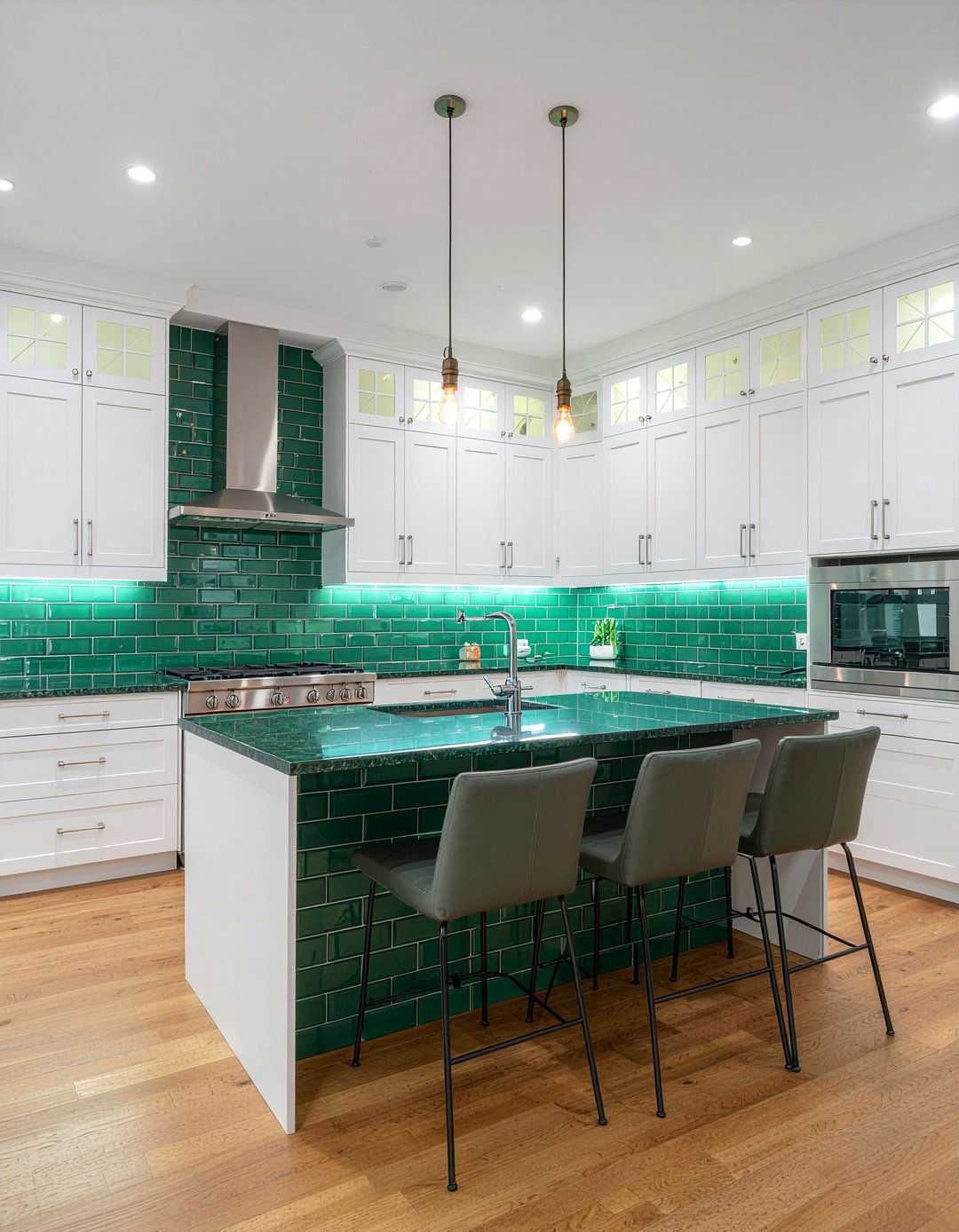 30 Green Kitchen Ideas for a Fresh and Natural Cooking Space