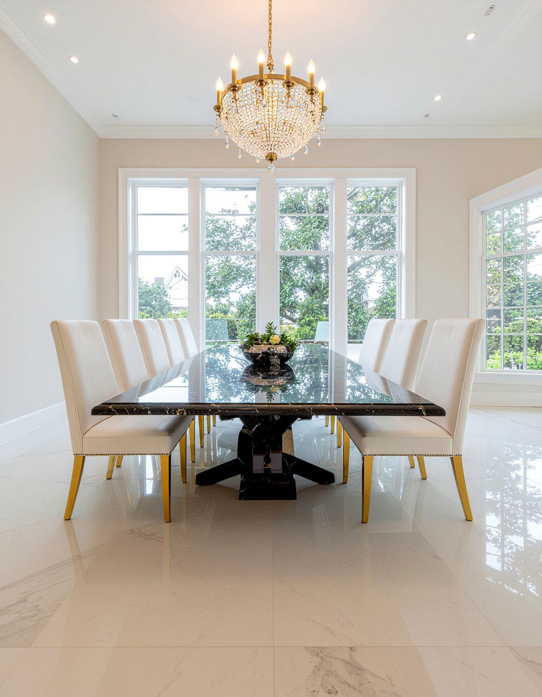 30 No Rug Dining Room Ideas for a Modern and Sleek Look