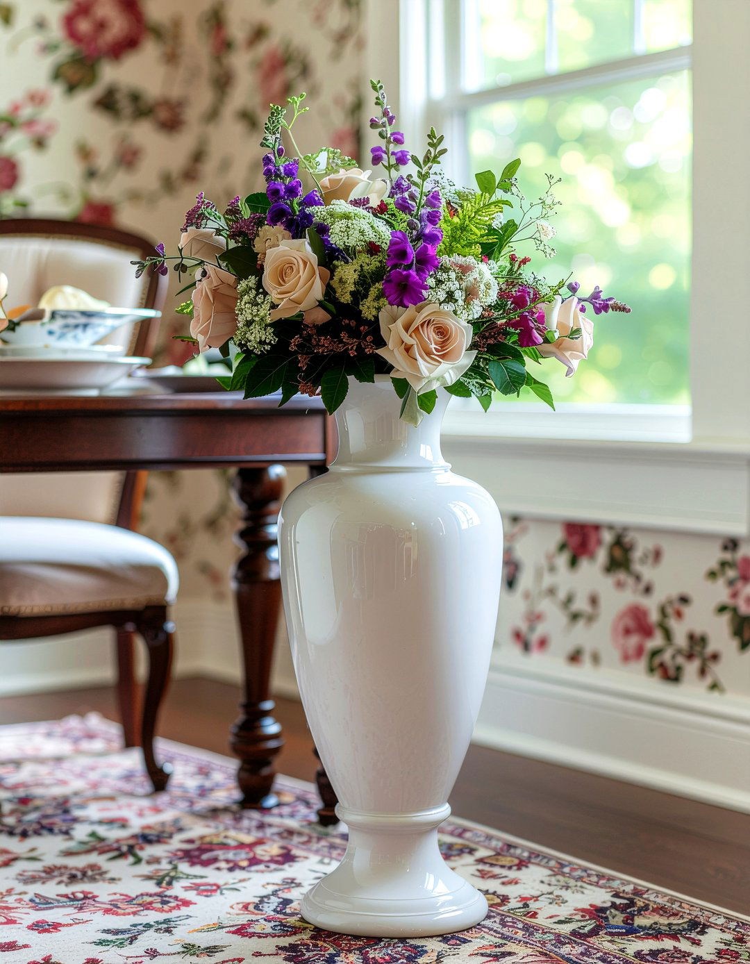 Glossy Porcelain Floor Vase - 30 floor vase ideas