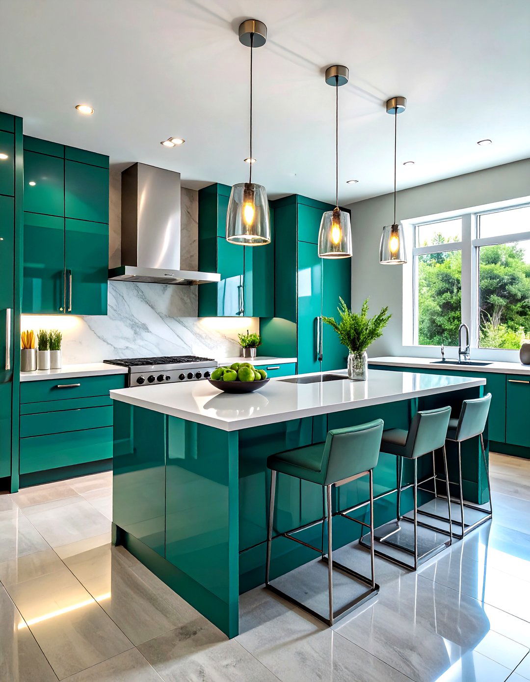 30 Vibrant Teal Kitchen Ideas to Brighten Up Your Cooking Space