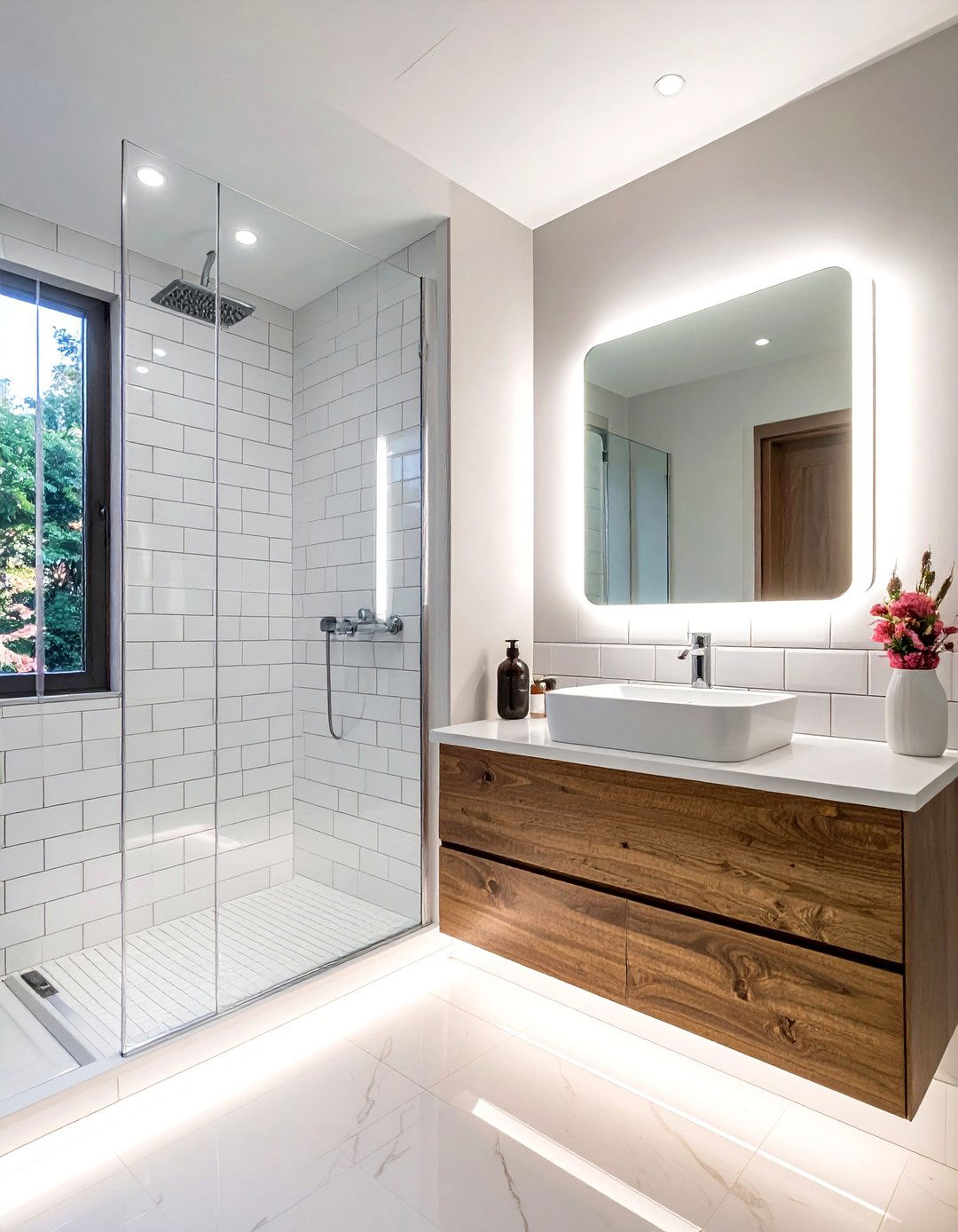 30 White Subway Tile Bathroom Ideas to Brighten Your Space