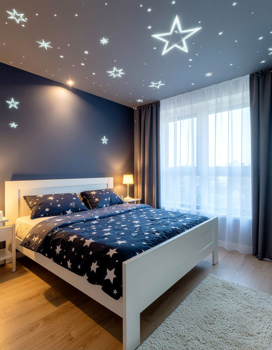 Glow in the dark stars - 30 bedroom wall stickers