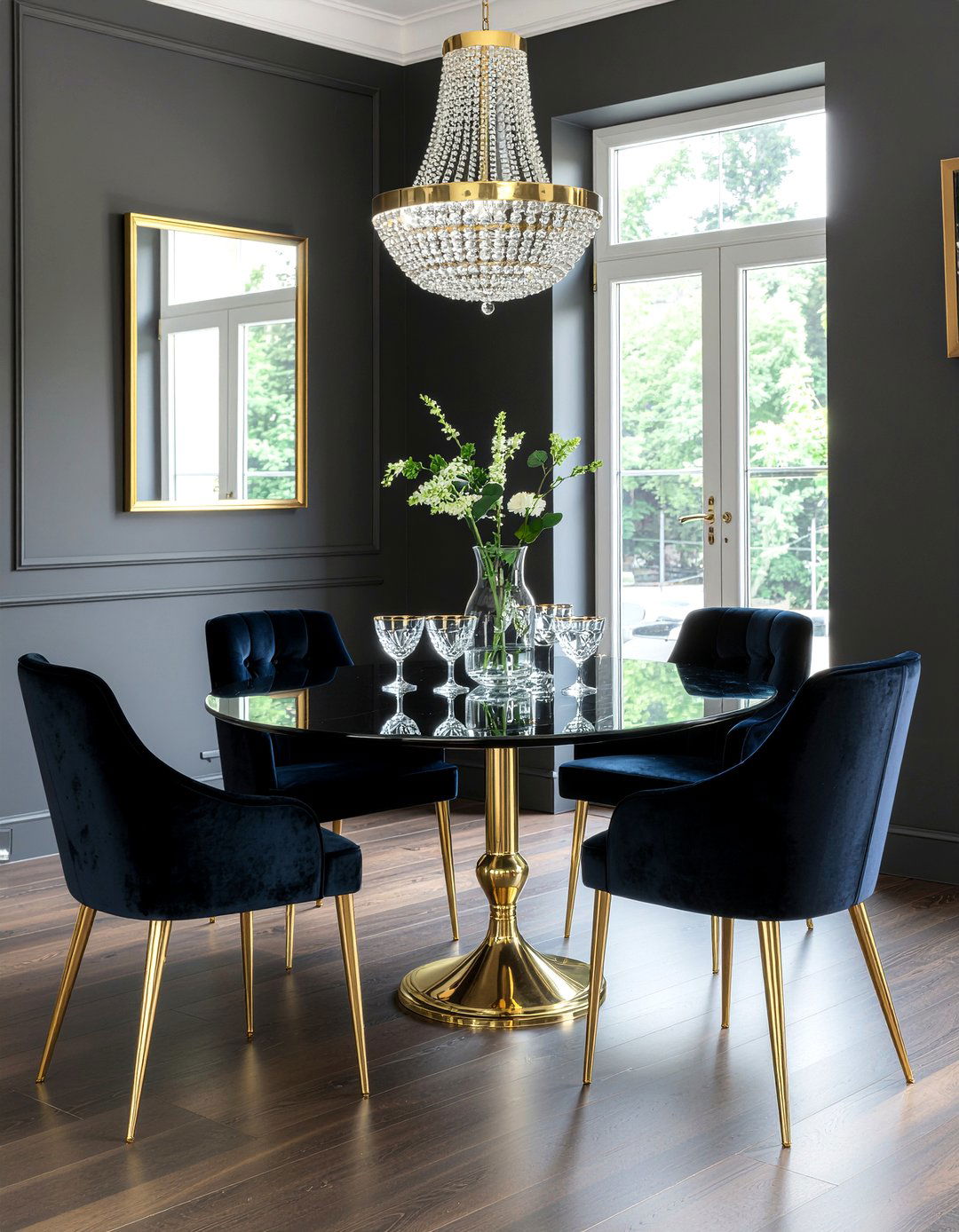 Gold Accents - 30 Dallas dining room ideas