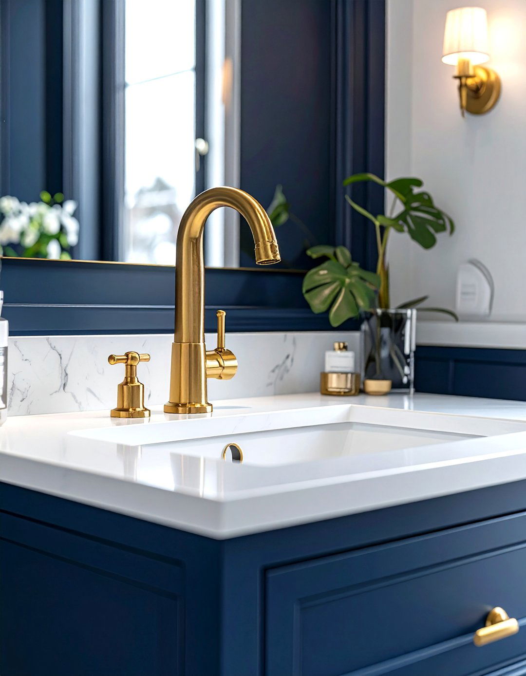 Gold Bathroom Faucet - 30 spec home bathroom ideas