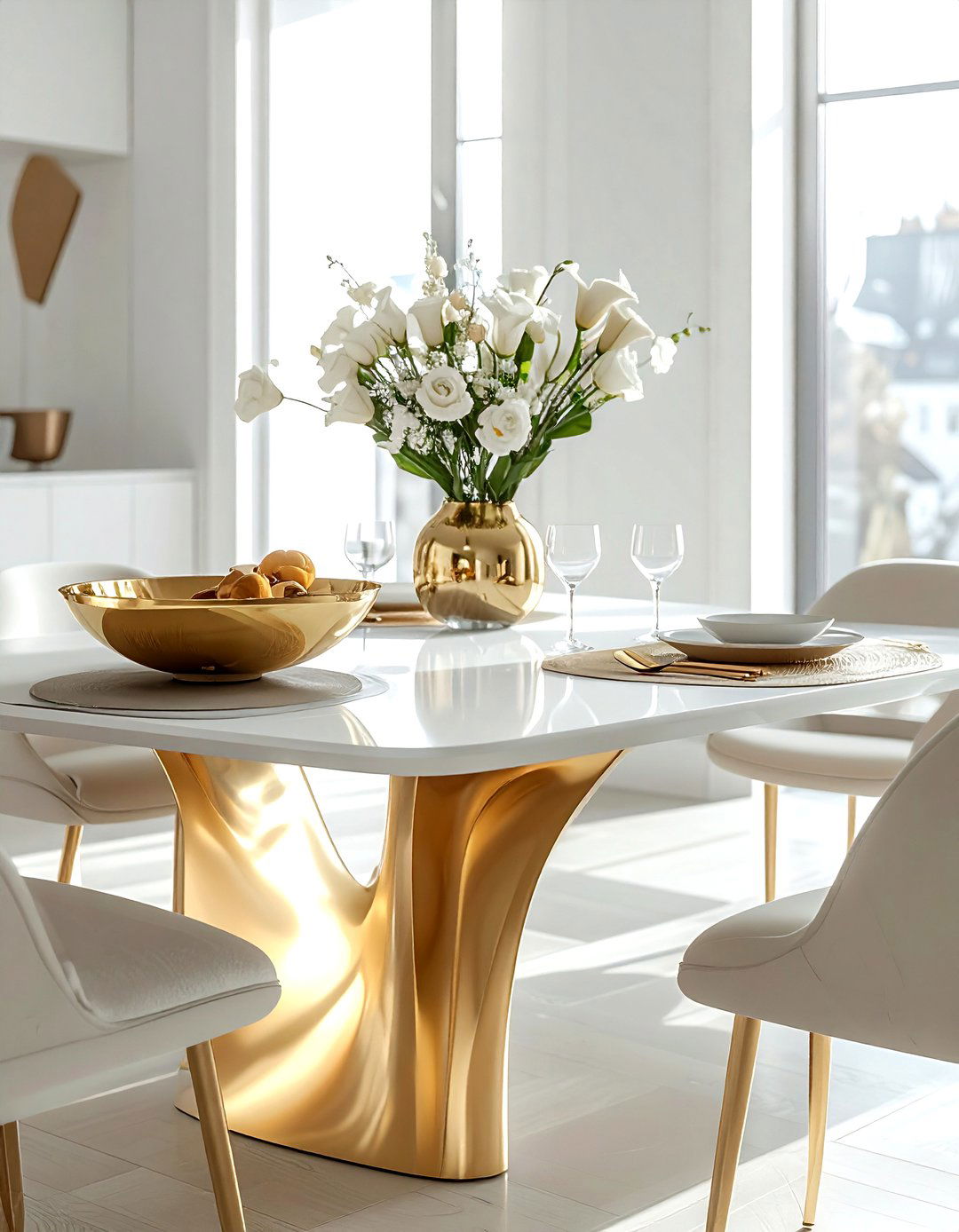 Gold Bowl Dining Table - 30 bowl centerpiece dining ideas