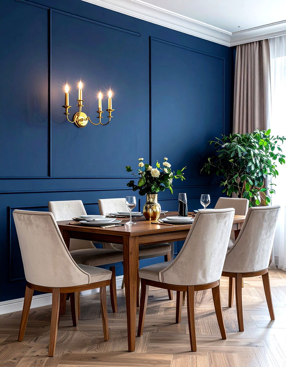 Gold Candle Wall Sconce - 30 wall sconce dining room ideas