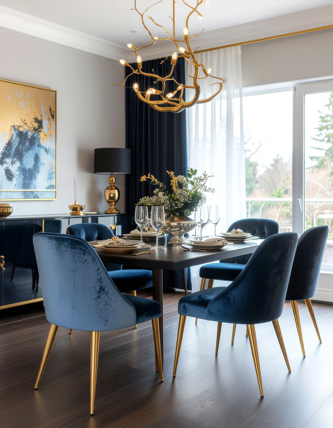 Gold Dining Decor - 30 expert-recommended dining room ideas